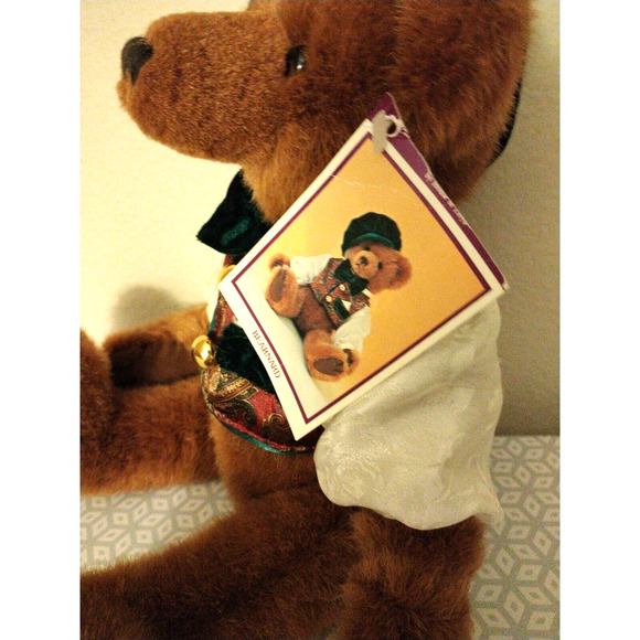 Vintage Fine Toy Company REALISTIC TEDDY BEAR Brown Stuffed Toy w original TAGS - Picture 5 of 14
